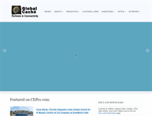 Tablet Screenshot of globalcache.com